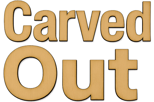 carved out